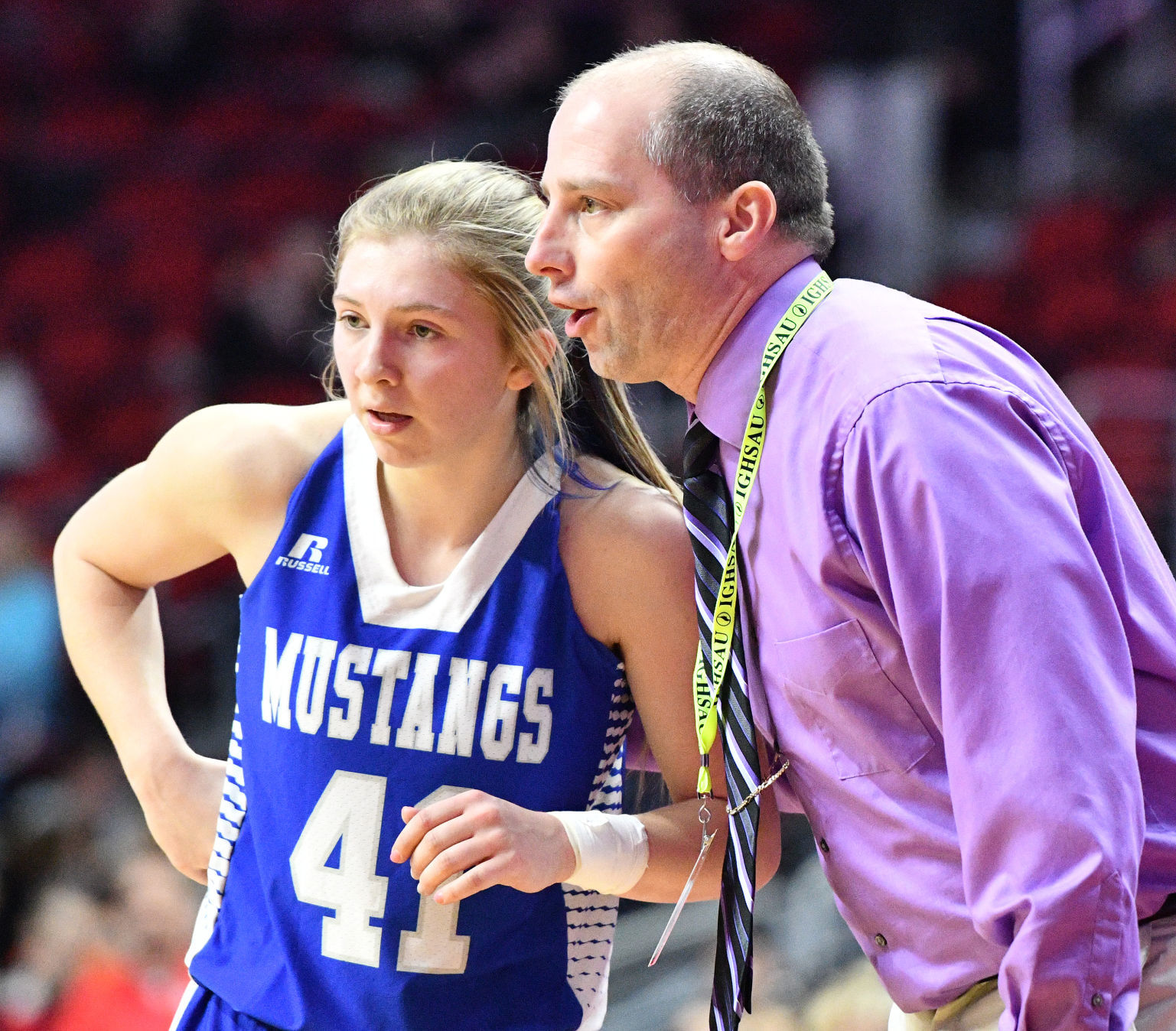 Newell-Fonda vs Central Decatur state basketball